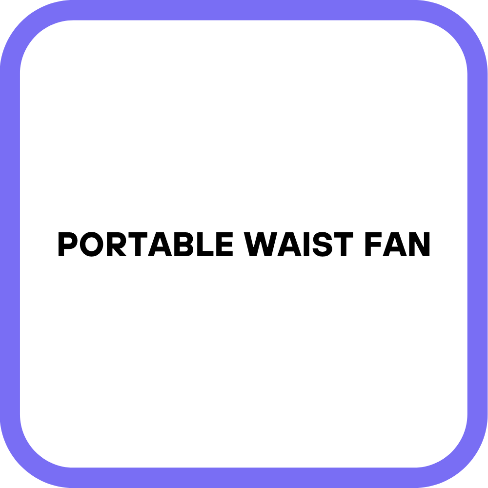 Portable Waist Fan