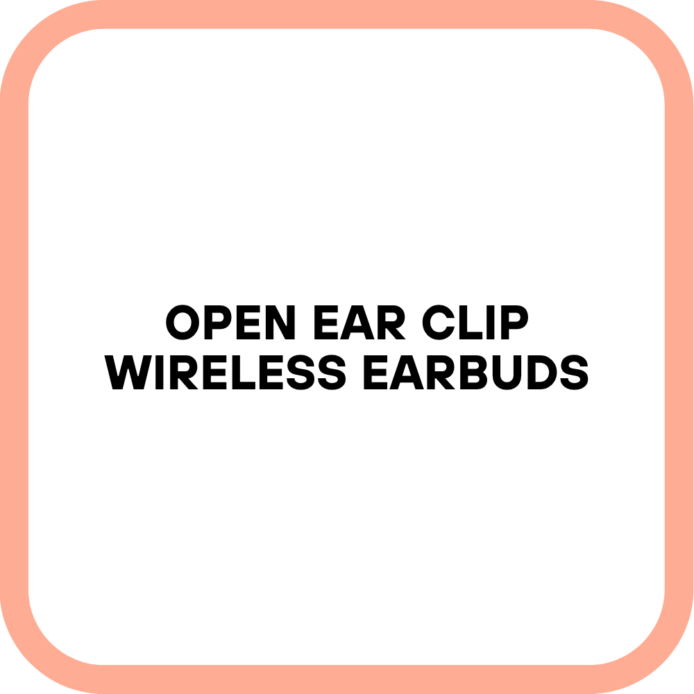 Open Ear Clip Wireless Earbuds