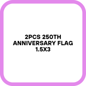 2PCS 250th Anniversary Flag 1.5x3