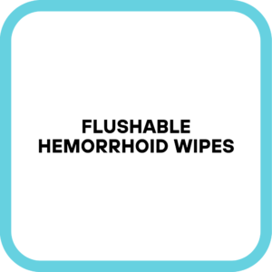 Flushable Hemorrhoid Wipes