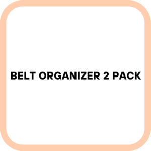 Belt Organizer 2 Pack