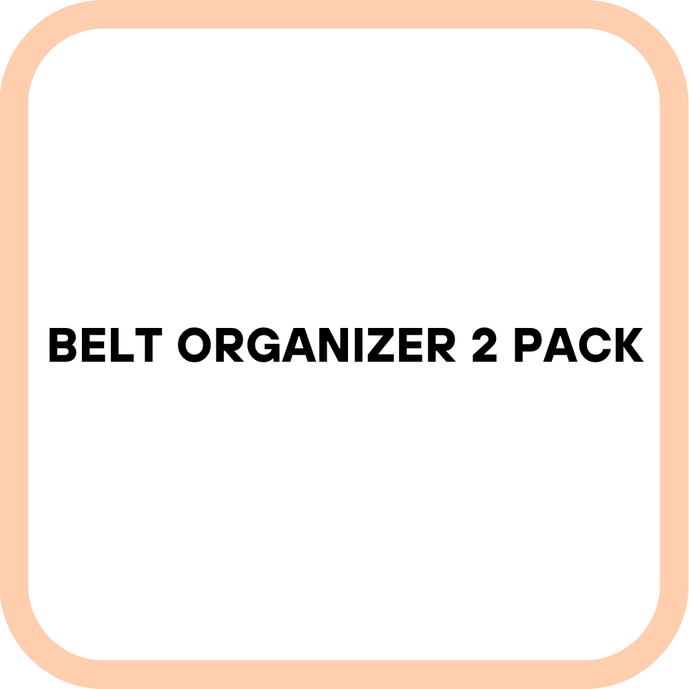 Belt Organizer 2 Pack