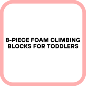 8-Piece Foam Climbing Blocks for Toddlers