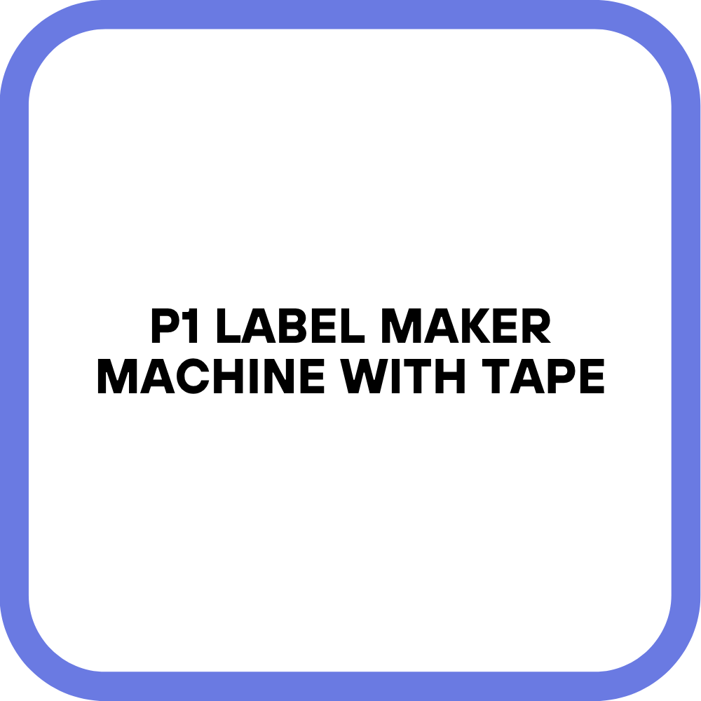 P1 Label Maker Machine with Tape