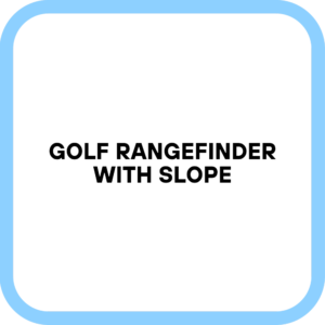 Golf Rangefinder with Slope