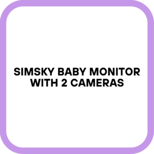 Simsky Baby Monitor with 2 Cameras