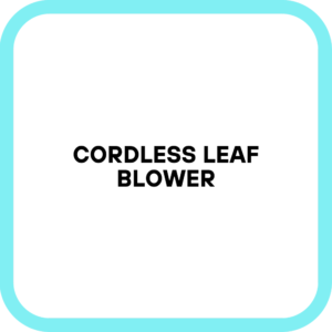 Cordless Leaf Blower