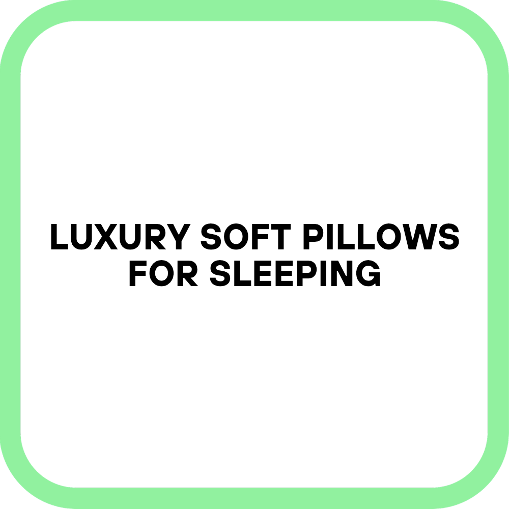 Luxury Soft Pillows for Sleeping
