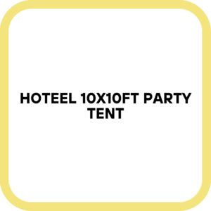 HOTEEL 10x10FT Party Tent