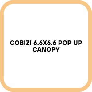 COBIZI 6.6x6.6 Pop Up Canopy