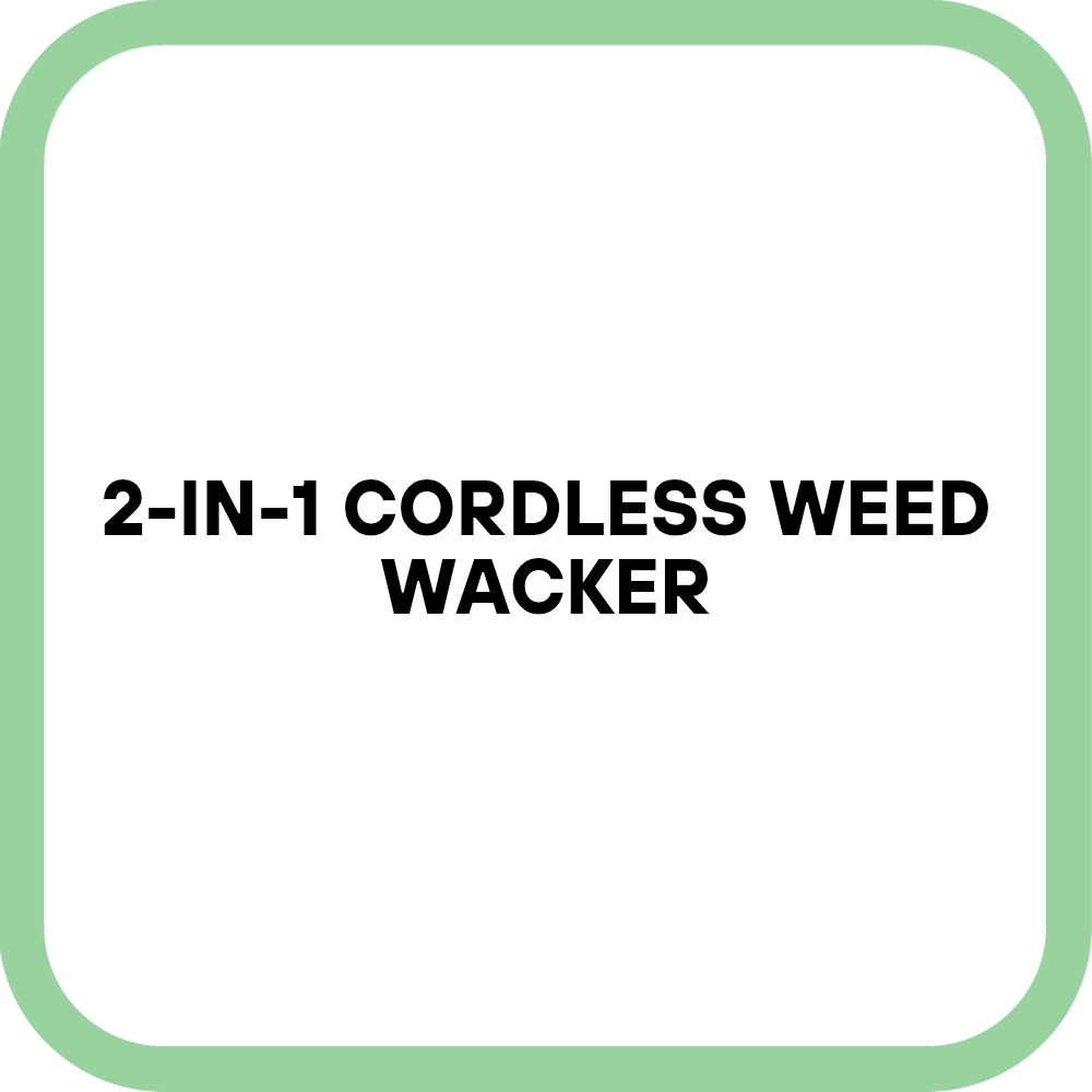 2-in-1 Cordless Weed Wacker