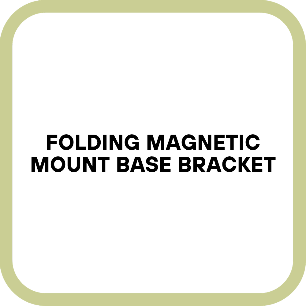 Folding Magnetic Mount Base Bracket