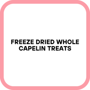 Freeze Dried Whole Capelin Treats
