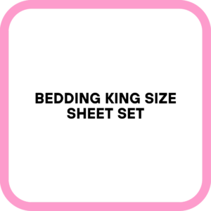 Bedding King Size Sheet Set