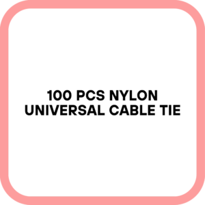 100 Pcs Nylon Universal Cable Tie