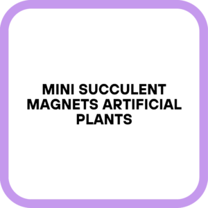 Mini Succulent Magnets Artificial Plants
