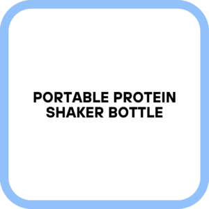 Portable Protein Shaker Bottle