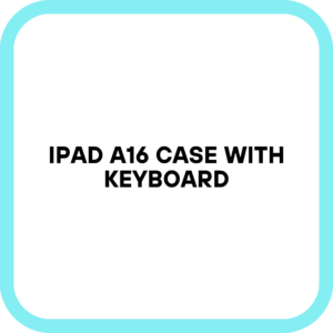 iPad A16 Case with Keyboard