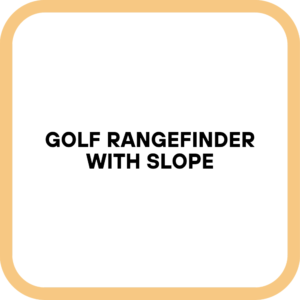 Golf Rangefinder with Slope