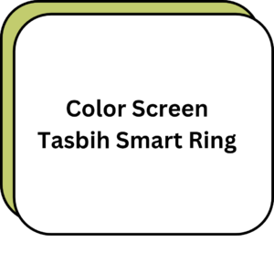 Color Screen Tasbih Smart Ring
