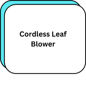 Cordless Leaf Blower