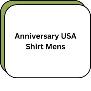 Anniversary USA Shirt Mens
