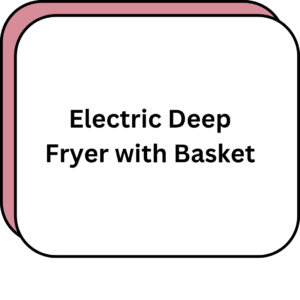 Electric Deep Fryer with Basket