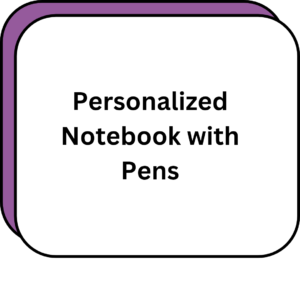 Personalized Notebook with Pens