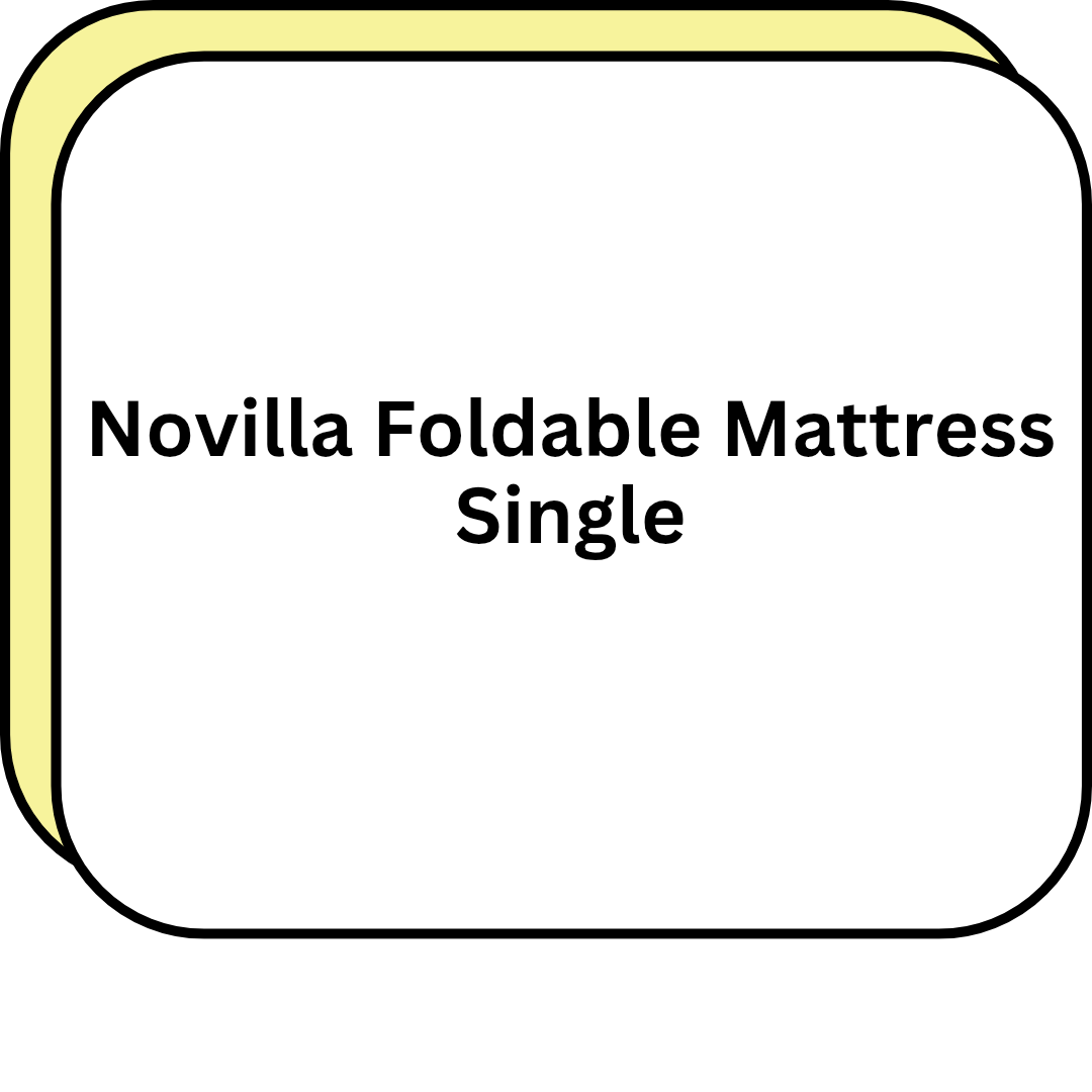 Novilla Foldable Mattress Single