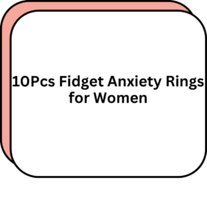 10Pcs Fidget Anxiety Rings for Women