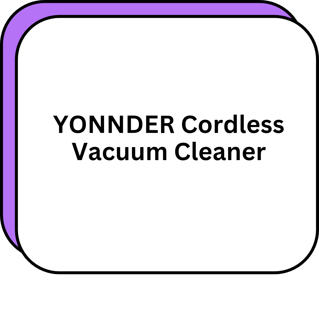 YONNDER Cordless Vacuum Cleaner