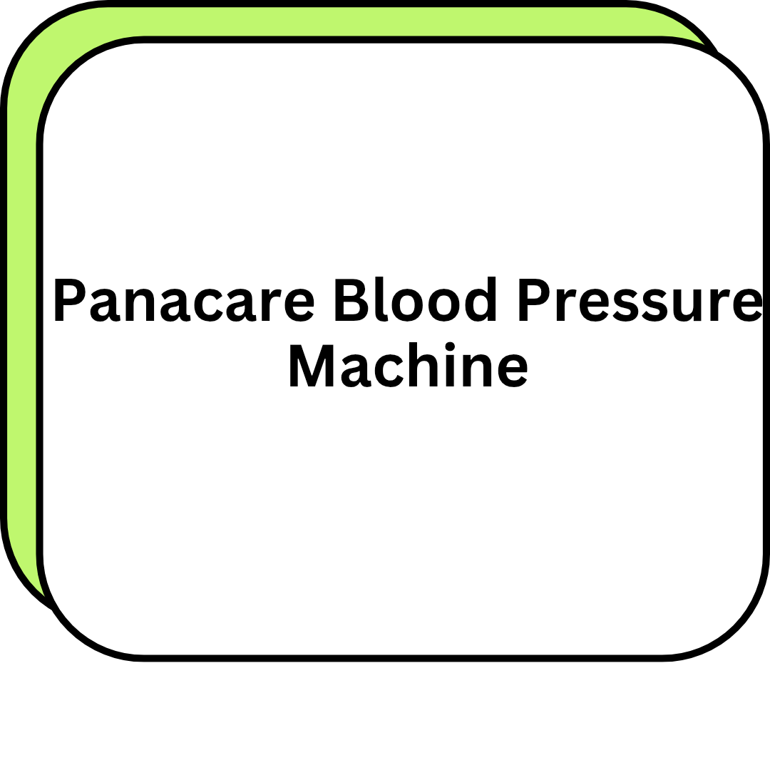 Panacare Blood Pressure Machine