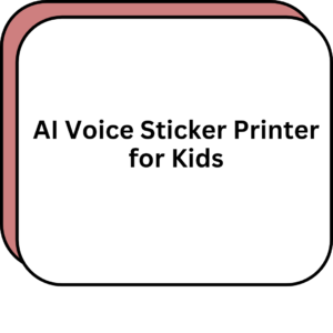 AI Voice Sticker Printer for Kids