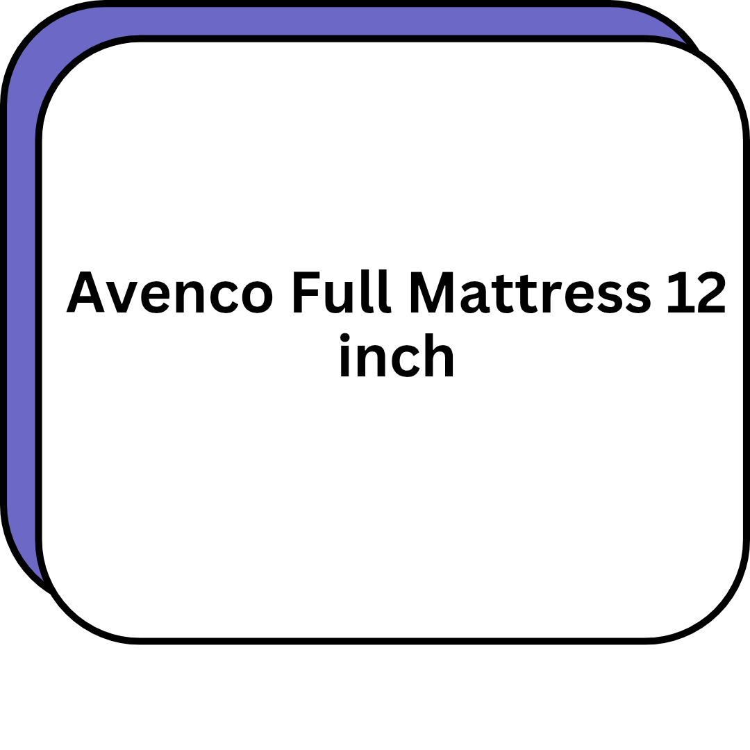 Avenco Full Mattress 12 inch