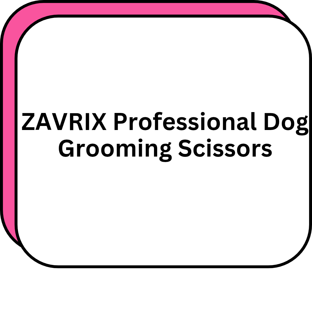 ZAVRIX Professional Dog Grooming Scissors