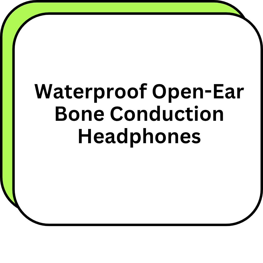 Waterproof Open-Ear Bone Conduction Headphones