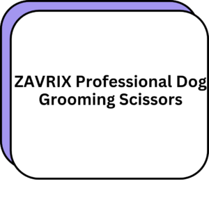 ZAVRIX Professional Dog Grooming Scissors
