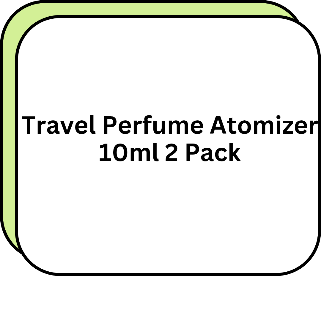 Travel Perfume Atomizer 10ml 2 Pack