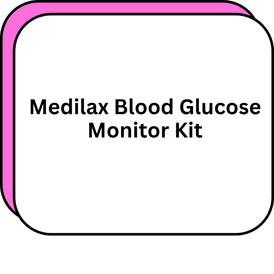 Medilax Blood Glucose Monitor Kit