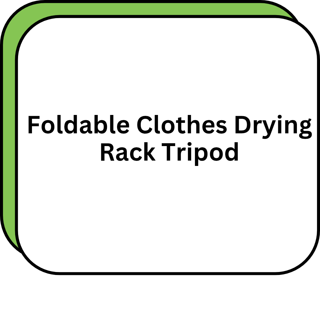 Foldable Clothes Drying Rack Tripod