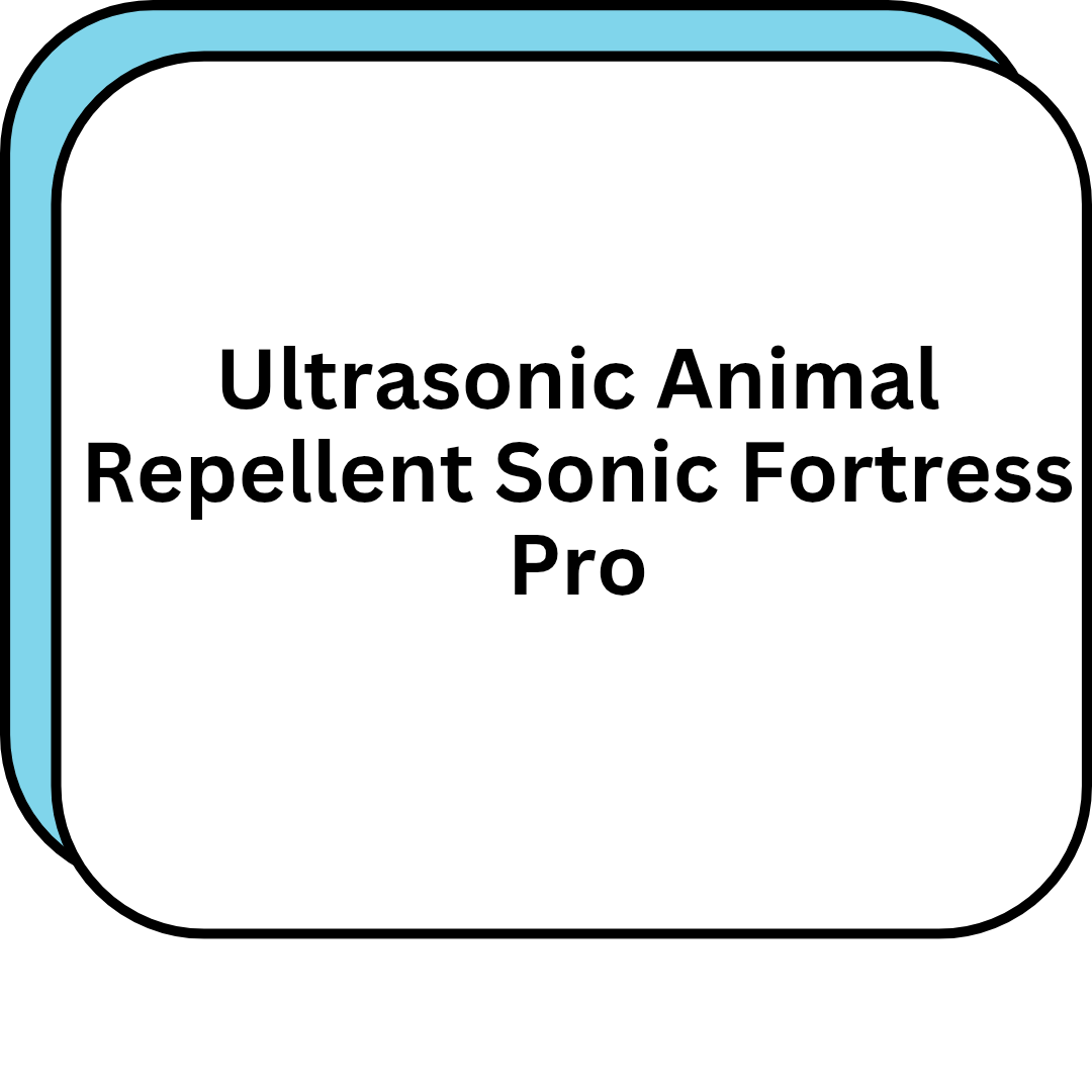 Ultrasonic Animal Repellent Sonic Fortress Pro