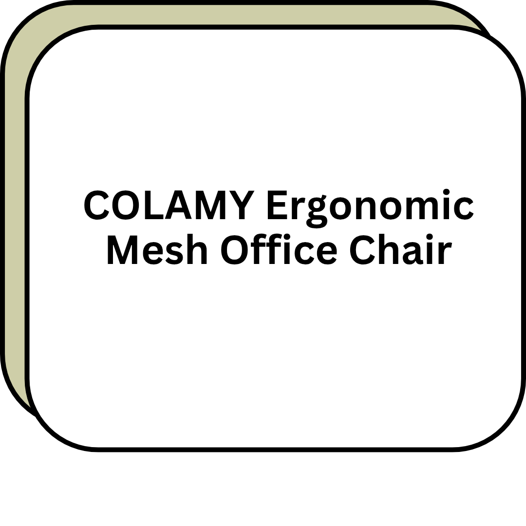 COLAMY Ergonomic Mesh Office Chair