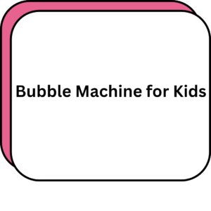 Bubble Machine for Kids