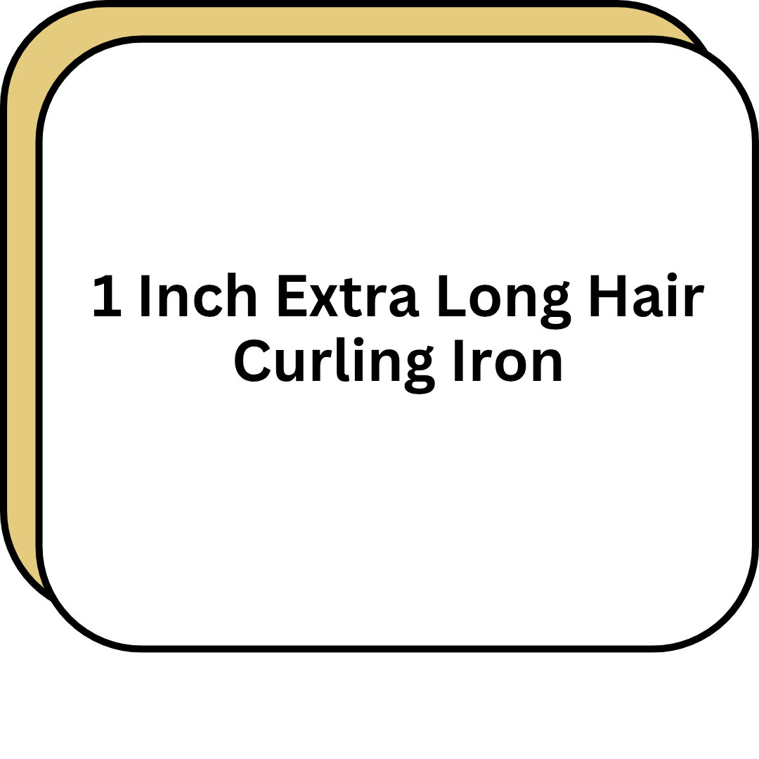 1 Inch Extra Long Hair Curling Iron