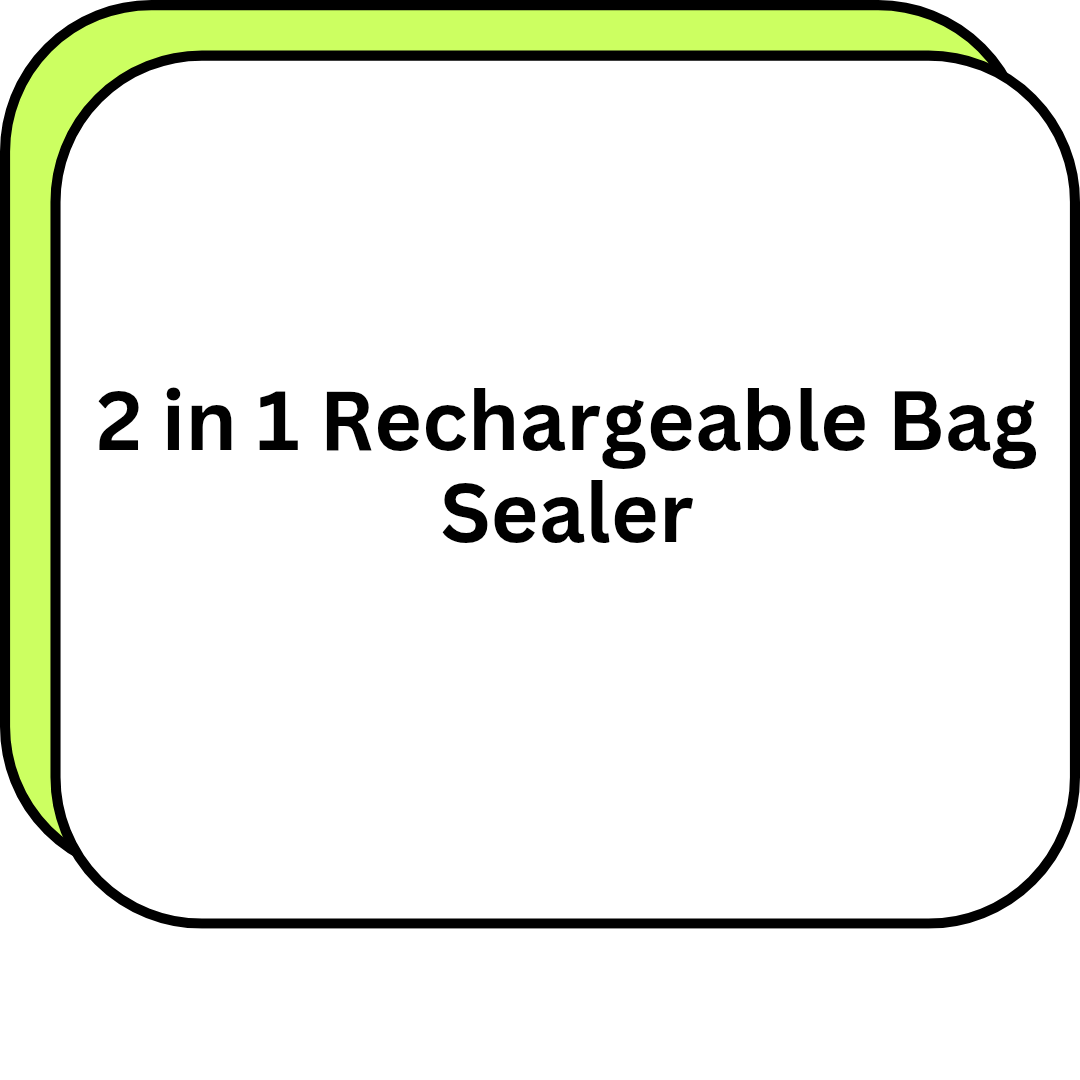2 in 1 Rechargeable Bag Sealer