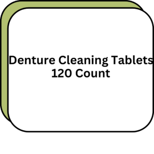 Denture Cleaning Tablets 120 Count
