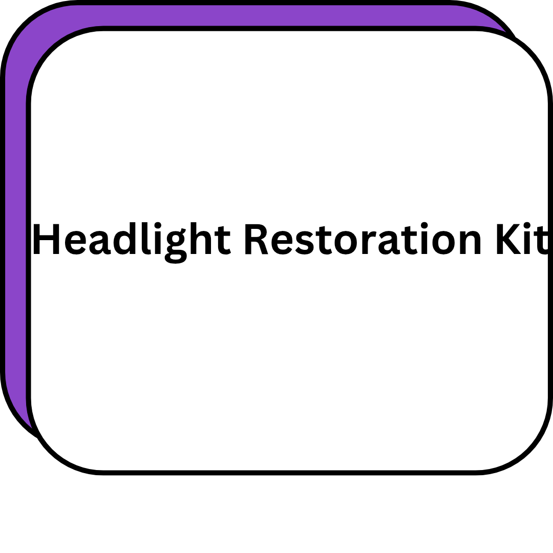 Headlight Restoration Kit