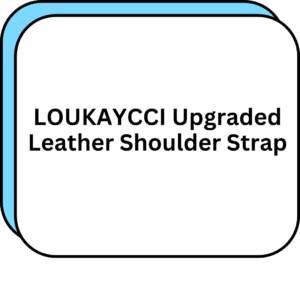 LOUKAYCCI Upgraded Leather Shoulder Strap