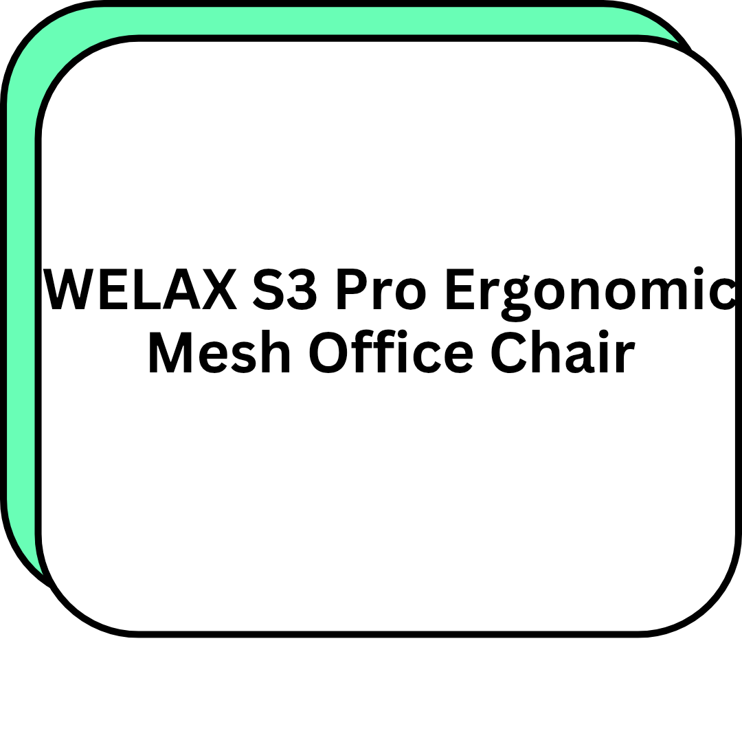 WELAX S3 Pro Ergonomic Mesh Office Chair