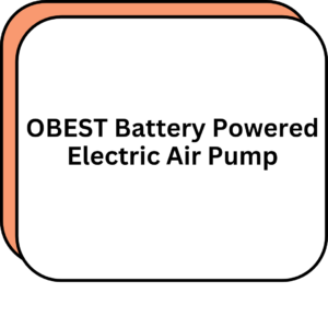 OBEST Battery Powered Electric Air Pump